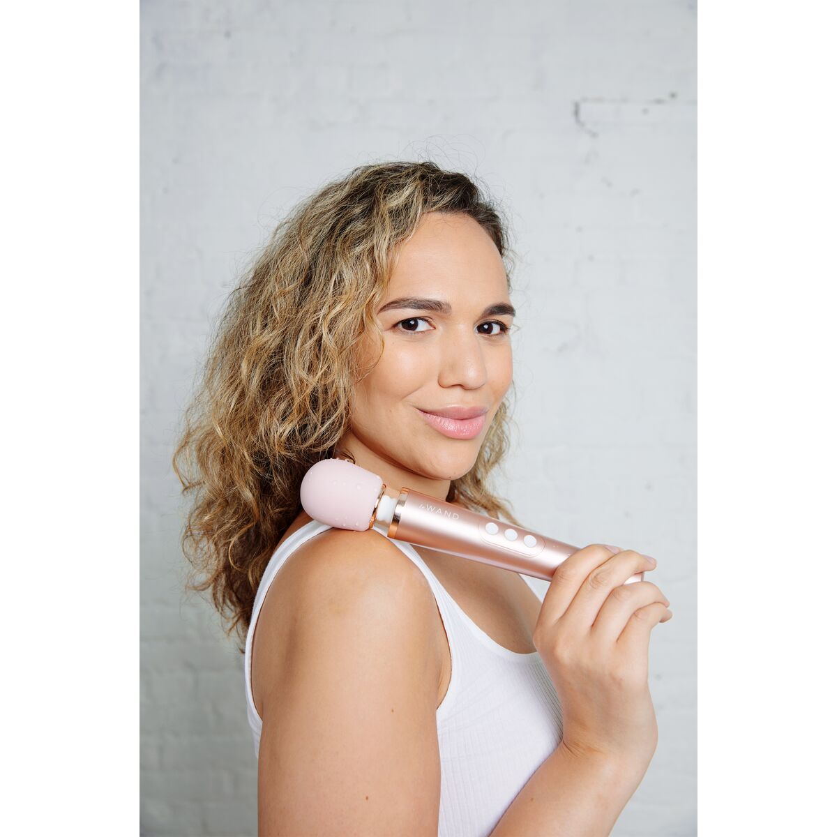 Baguette de Massage Petite Le Wand Rose Non
